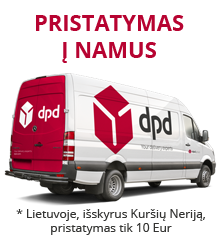 Pristatymas visoje Lietuvoje